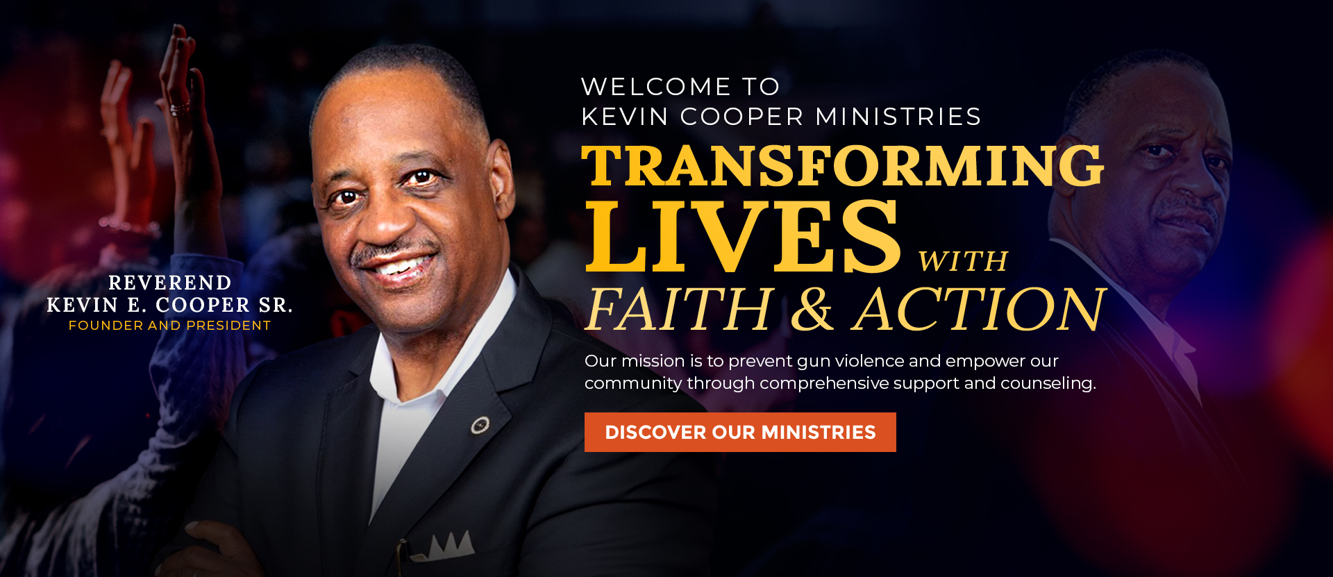 Transforming Lives with Faith & Action Desktop Image